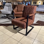 Fauteuil Label51, Denmark, cognac